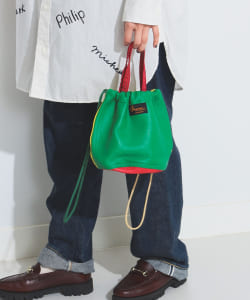 【受注生産商品】NAPRON × BEAMS BOY / ペイシェントバッグ ミニ レザー