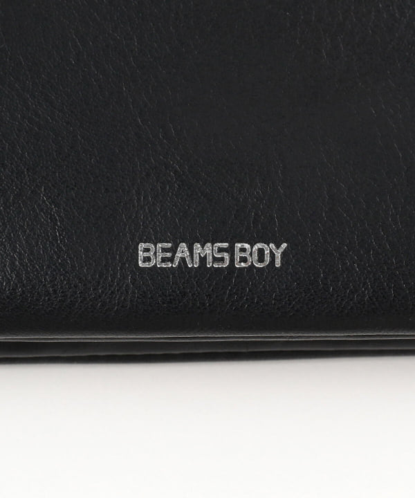 BEAMS BOY（ビームス ボーイ）BEAMS BOY / ジップ ウォレット レザー M