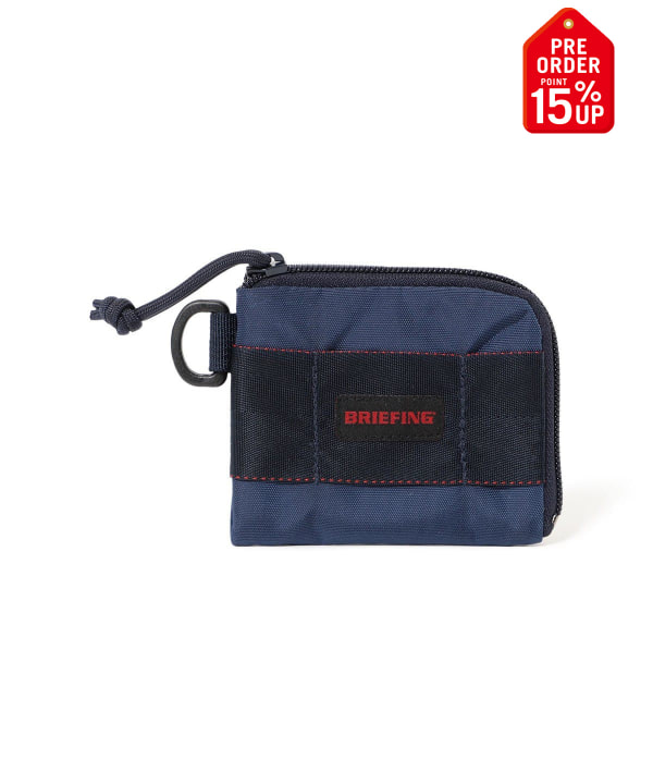 新品　BEAMS BOY別注　BRIEFING コインパース　2トーン　グリーン 新品 BEAMS BOY別注 BRIEFING コインパース 2トーン グリーン