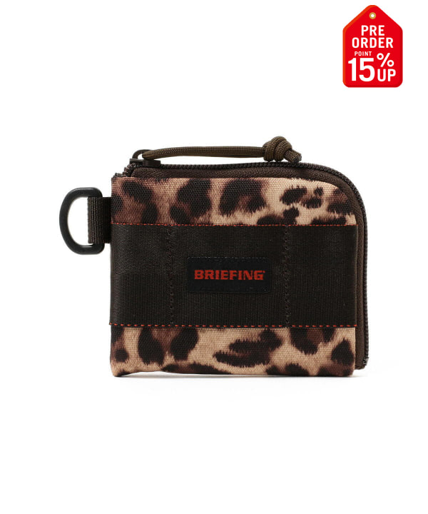 BRIEFING BEAMS別注 LEOPARD COIN PURCE BEAMS BOY（ビームス ボーイ）【+15%ポイントUP】【別注