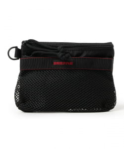 BRIEFING / MESH FLAT POUCH S