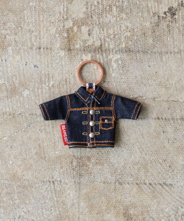 BEAMS BOY BEAMS BOY BEAMS BOY / Denim jacket key chain (wallet