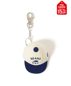 【+15%ポイントUP】【別注】NEW ERA / BBロゴ キャップ キーホルダー