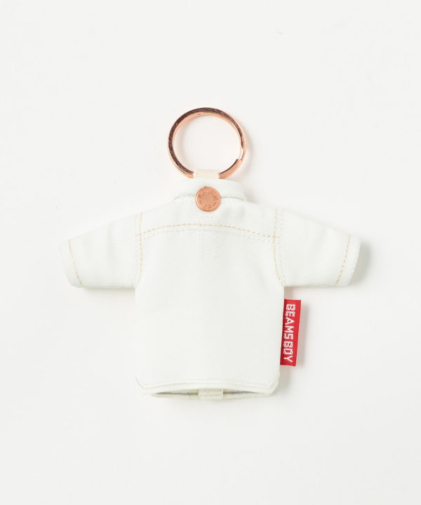 BEAMS BOY（ビームス ボーイ）ボタンダウン シャツ キーホルダー（財布