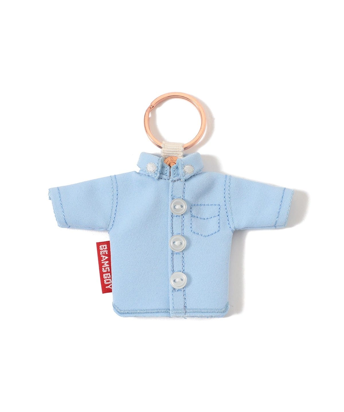 ボタンダウン シャツ キーホルダー 財布・小物 WOMEN SAX ONE SIZE