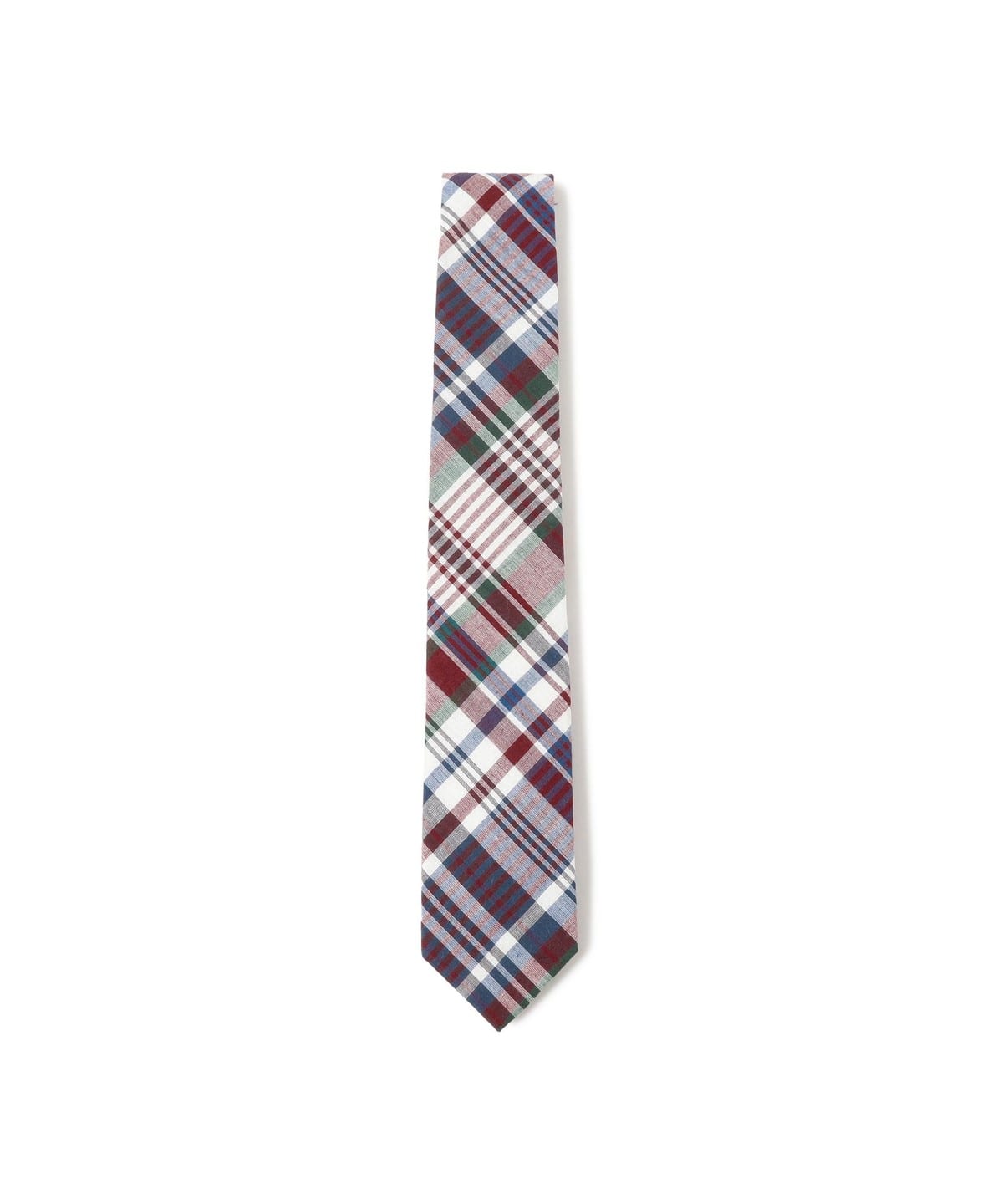 BEAMS BOY チェック柄ビジネススーツ BEAMS BOY（ビームス ボーイ）マドラス チェック ネクタイ（スーツ