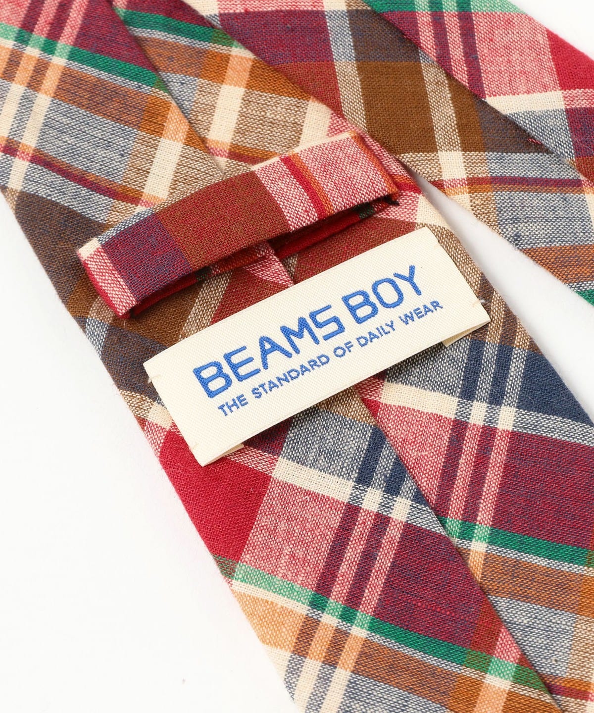 BEAMS BOY（ビームス ボーイ）マドラス チェック ネクタイ（スーツ