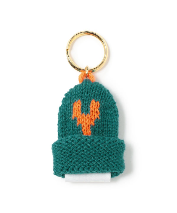 【別注】INFIELDER DESIGN × BEAMS BOY / ニット キャップ キーリング