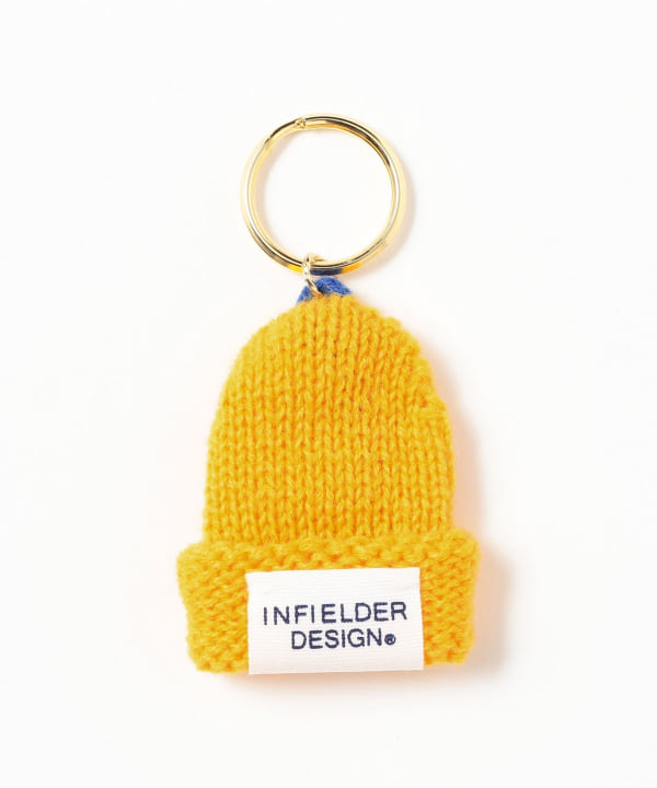 【別注】INFIELDER DESIGN × BEAMS BOY / ニット キャップ キーリング