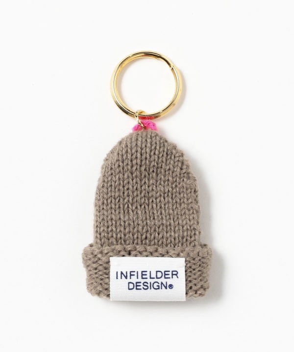 【別注】INFIELDER DESIGN × BEAMS BOY / ニット キャップ キーリング