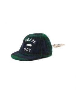 NEW ERA × BEAMS BOY / 別注 ロゴ キャップ キーホルダー