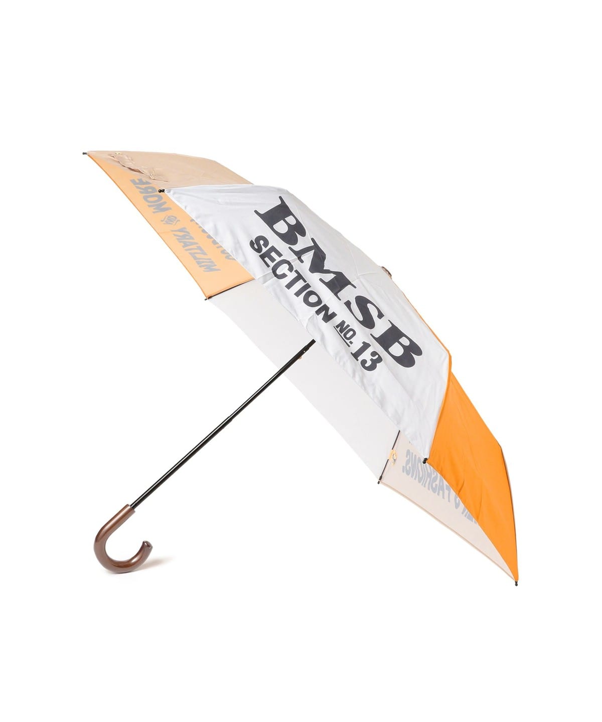 晴雨兼用 プリント 折り畳み傘 ファッション雑貨 WOMEN ORANGE ONE SIZE 晴雨兼用 プリント 折り畳み傘 ファッション雑貨 WOMEN ORANGE ONE SIZE