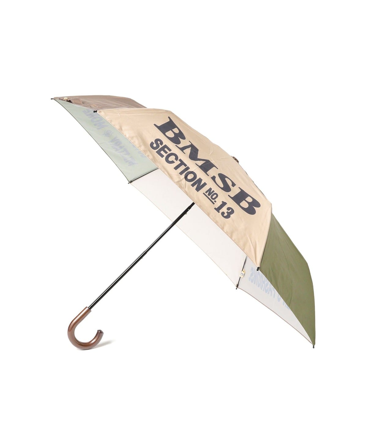 晴雨兼用 プリント 折り畳み傘 ファッション雑貨 WOMEN OLIVE ONE SIZE 晴雨兼用 プリント 折り畳み傘 ファッション雑貨 WOMEN OLIVE ONE SIZE