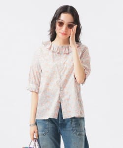 BEAMS BOY / 女裝 LIBERTY 荷葉邊 上衣