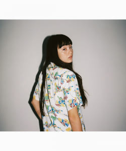 SUN SURF × BEAMS BOY / 別注 女裝 開領 夏威夷衫 SP