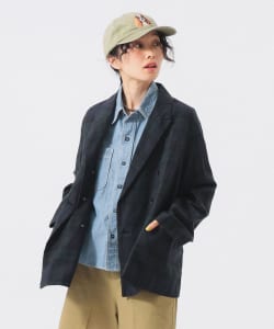 BEAMS BOY / 女裝 格紋 工作風 外套