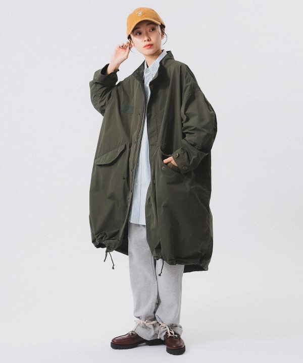 BEAMS BOY BEAMS BOY / 女裝SOLOTEX M65 連帽大衣（大衣軍裝外套