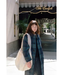 BEAMS BOY / 女裝 哈里斯毛呢 巴爾瑪肯 大衣