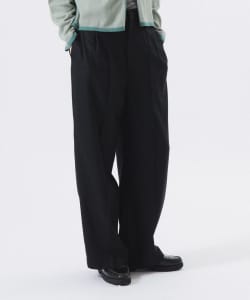 BEAMS BOY / 女裝 T/W 雙褶 寬版 長褲