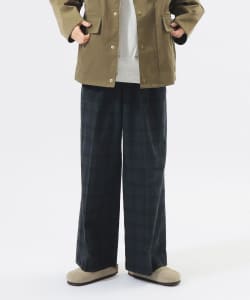 【20%OFF對象】BEAMS BOY / 女裝 格紋 西裝長褲