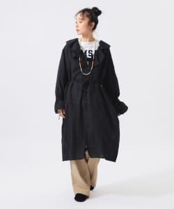 BEAMS BOY / 女裝 多臂織 直條紋 洋裝
