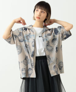 〈UNISEX〉365CAT.ART × mmts / 総柄 シャツ
