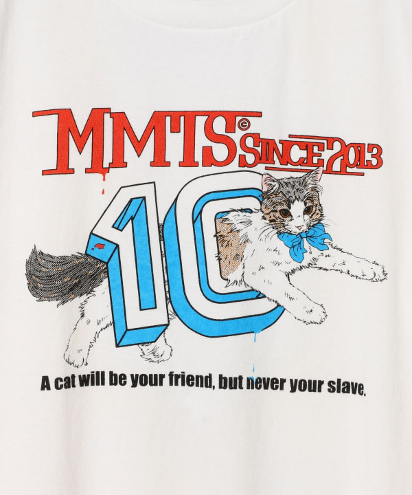 mmts（マミタス）〈UNISEX〉mmts / ピンク10周年ロックＴシャツ（T 