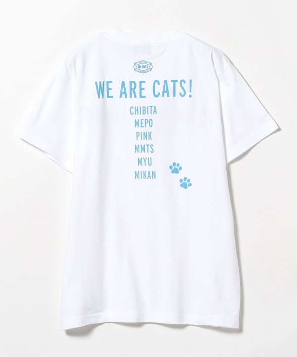 mmts (mmts)〈UNISEX〉mmts / Nakagawa Neko face T-shirt (T-shirt 