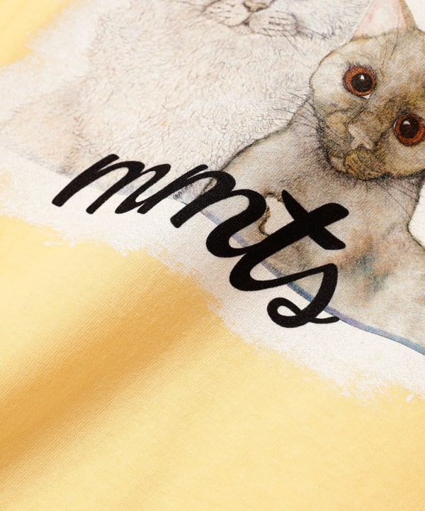 mmts（マミタス）猫絵画 Tシャツ（Tシャツ・カットソー プリント