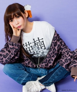 【しょこたん着用】〈UNISEX〉水木しげる × mmts / “猫楠” 熊楠Tシャツ