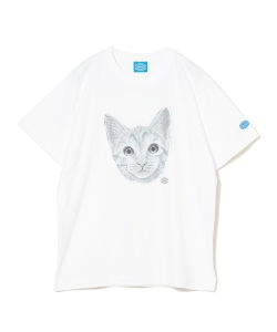 〈UNISEX〉mmts / メポ フェイスTシャツ