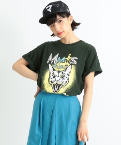 〈UNISEX〉mmts / ショコラ ロックTシャツ