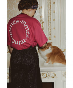 〈UNISEX〉mmts / サークルロゴ Tシャツ