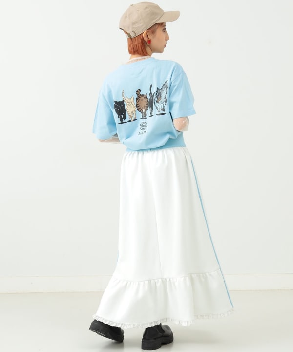 mmts（マミタス）中川猫 行進Tシャツ（Tシャツ・カットソー