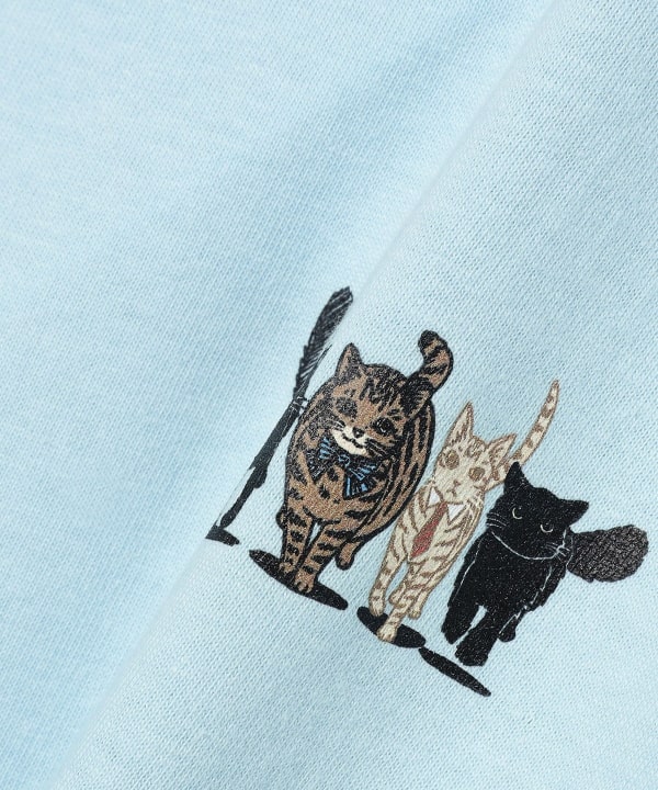 mmts（マミタス）中川猫 行進Tシャツ（Tシャツ・カットソー