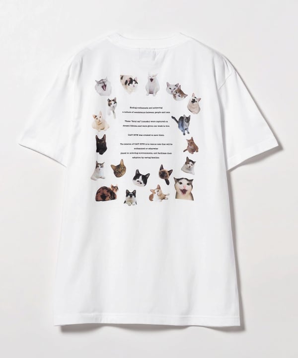 mmts（マミタス）【COLLABORATION】CAIT SITH / 保護猫Tシャツ