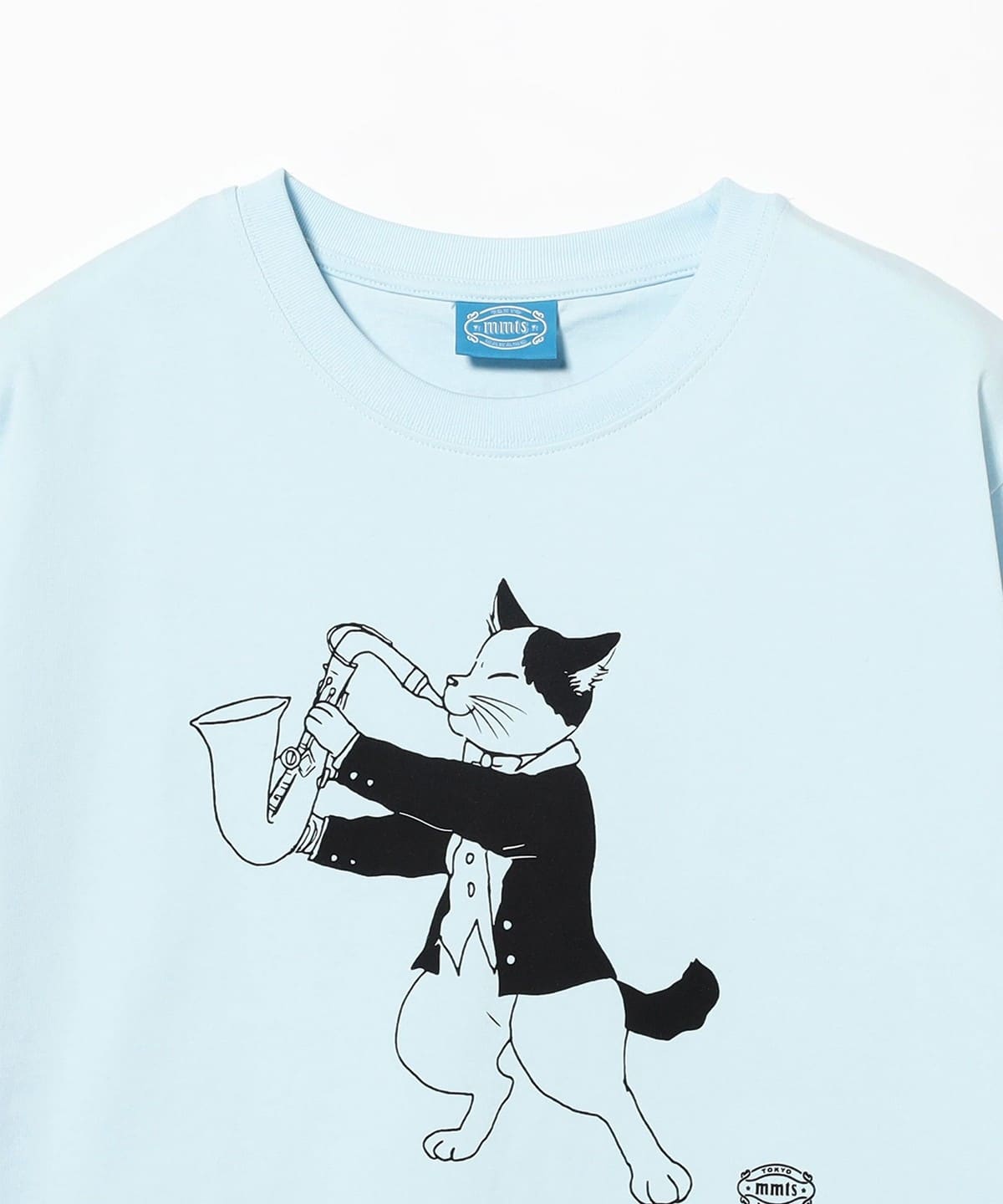 mmtsです。 mmts（マミタス）の「＜UNISEX＞mmts / もこもこロゴ Tシャツ（Tシャツ