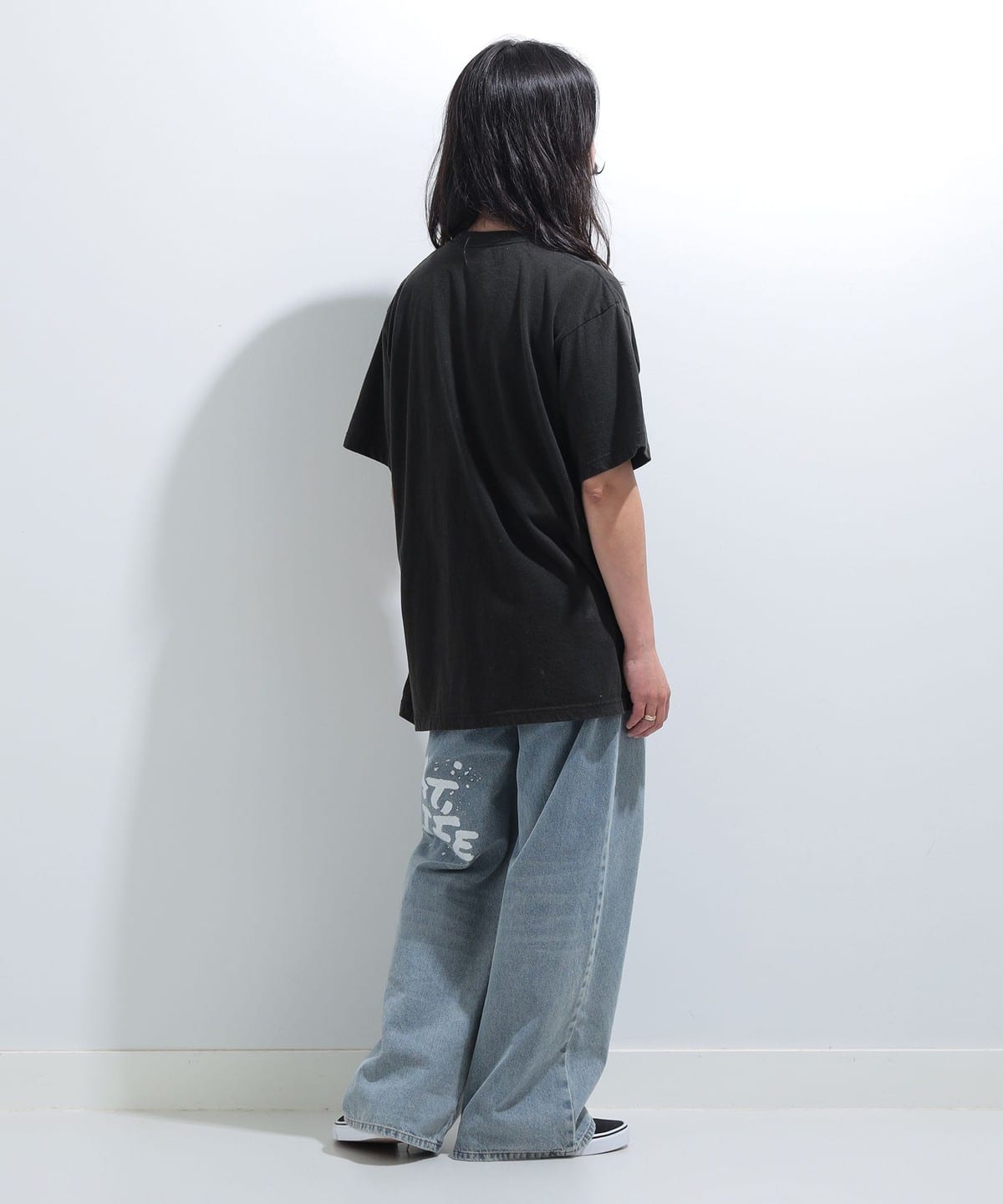 mmts（マミタス）BLACK CAT FACE Tシャツ（Tシャツ・カットソー