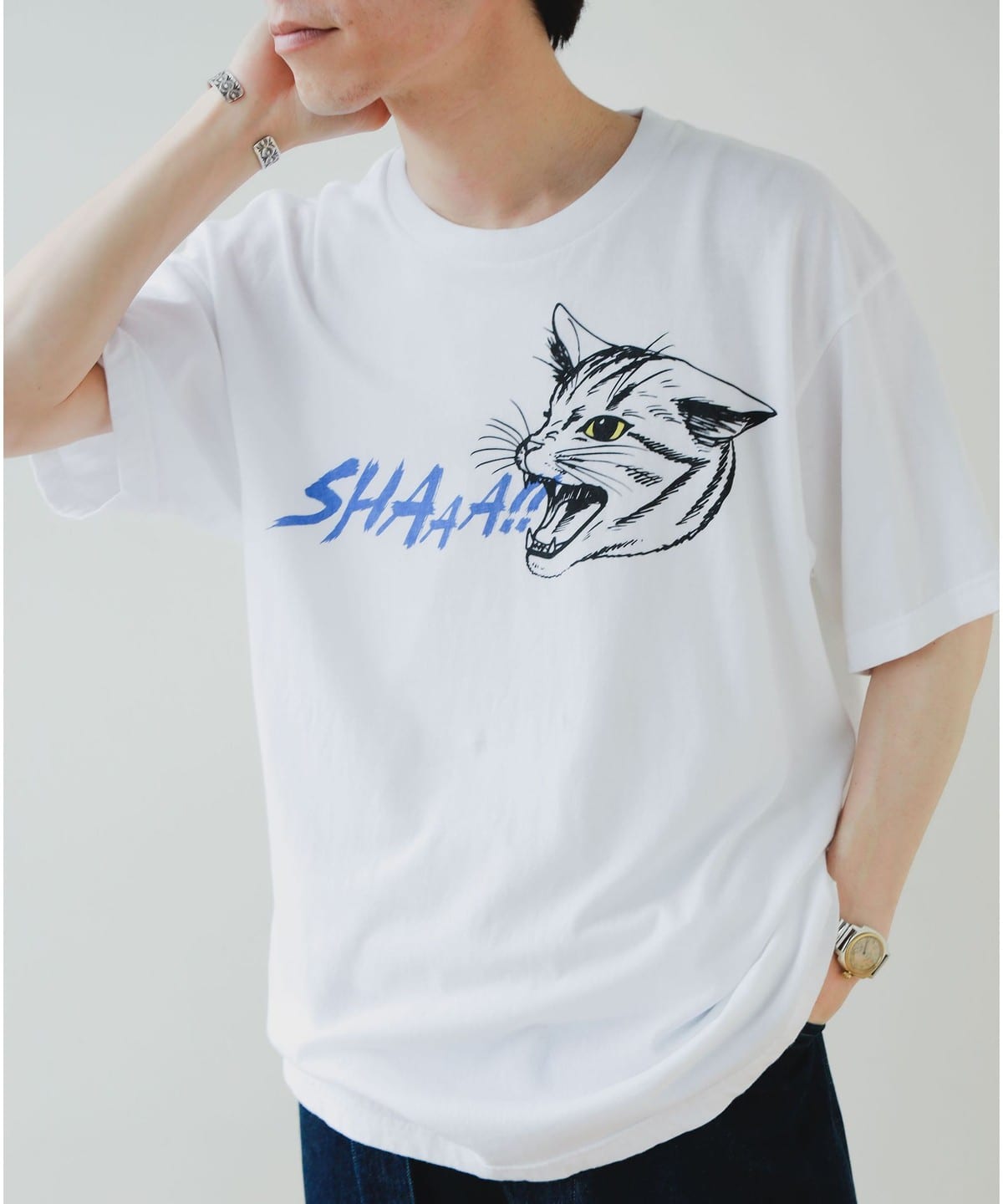 mmts（マミタス）SHAAA Tシャツ（Tシャツ・カットソー プリントTシャツ