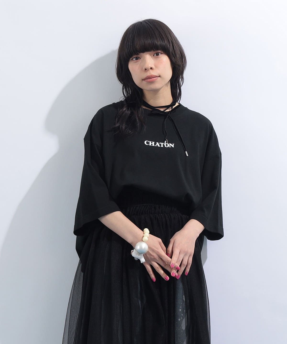 mmts（マミタス）ルビー tuft フォト Tシャツ（Tシャツ・カットソー