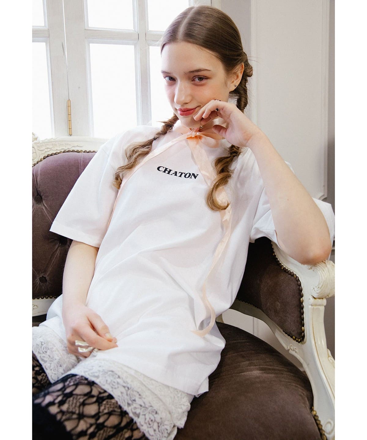 mmts（マミタス）ルビー tuft フォト Tシャツ（Tシャツ・カットソー