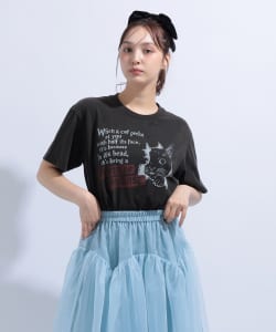 【+10%ポイントUP】HALF CAT Tシャツ