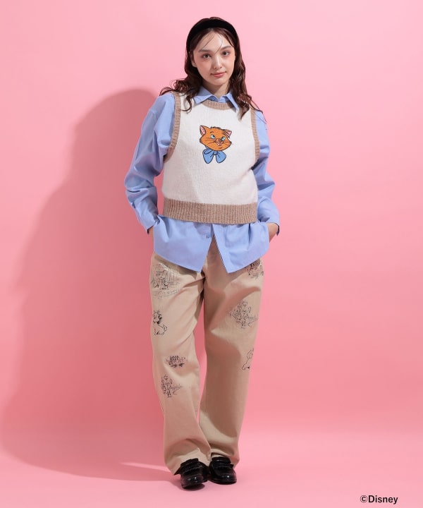 おしゃれキャット / ベスト Model : H163 B85 W58 H92　Size : S