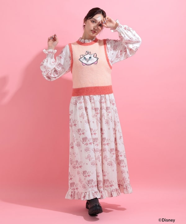 おしゃれキャット / ベスト Model : H163 B85 W58 H92　Size : S
