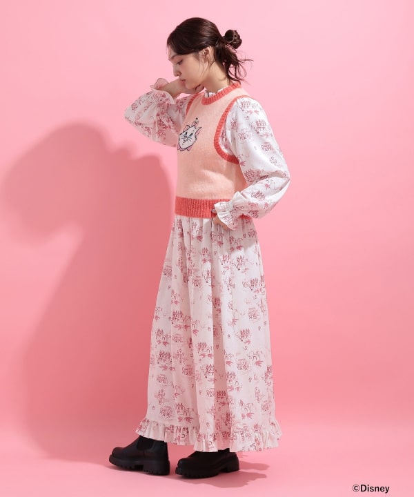 おしゃれキャット / ベスト Model : H163 B85 W58 H92　Size : S