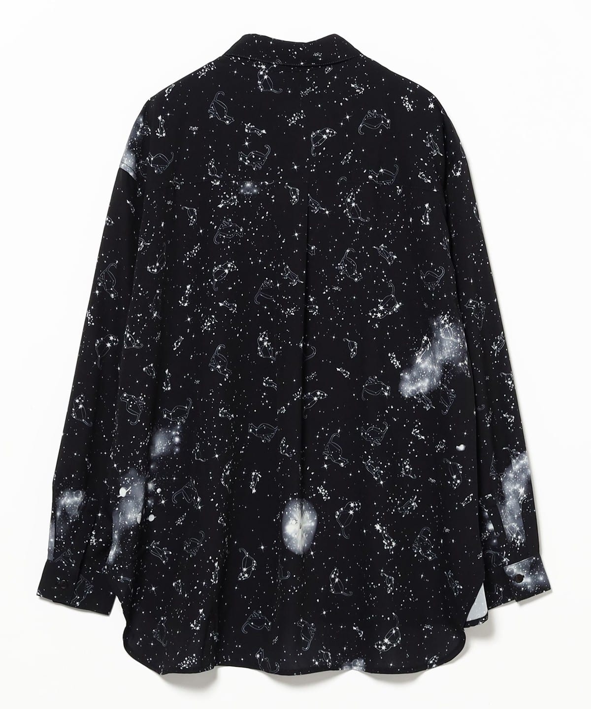 新品◇ドゥーズィエムクラス❤︎星柄シャツ Deuxieme Classe ドゥーズィエムクラス 取扱い シルク100% スター