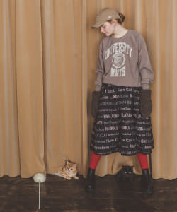 〈UNISEX〉mmts / カレッジ スウェット