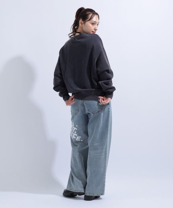 カレッジ スウェット Model : H163 B85 W58 H92　Size : M