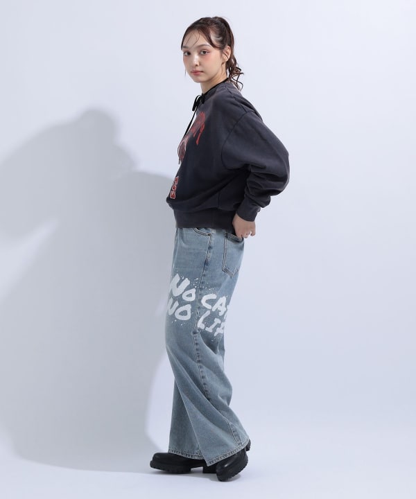 カレッジ スウェット Model : H163 B85 W58 H92　Size : M