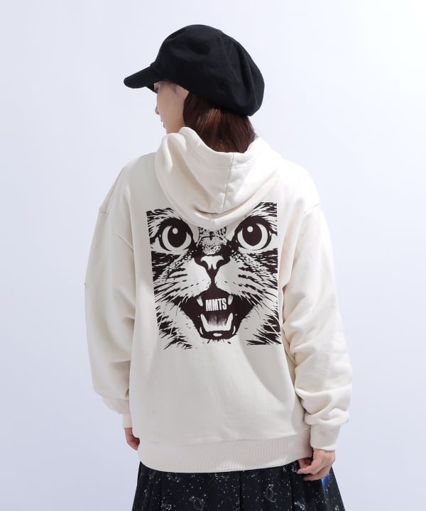 メッセージ パーカー Model : H163 B85 W58 H92　Size : L